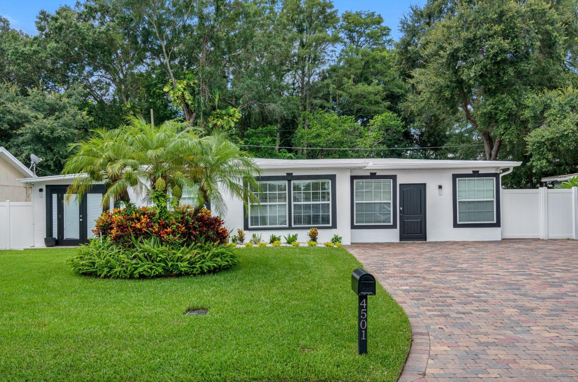 Tranquil Paradise 4Br - 2 Miles To Tampa Bucs Stadium Villa Bagian luar foto